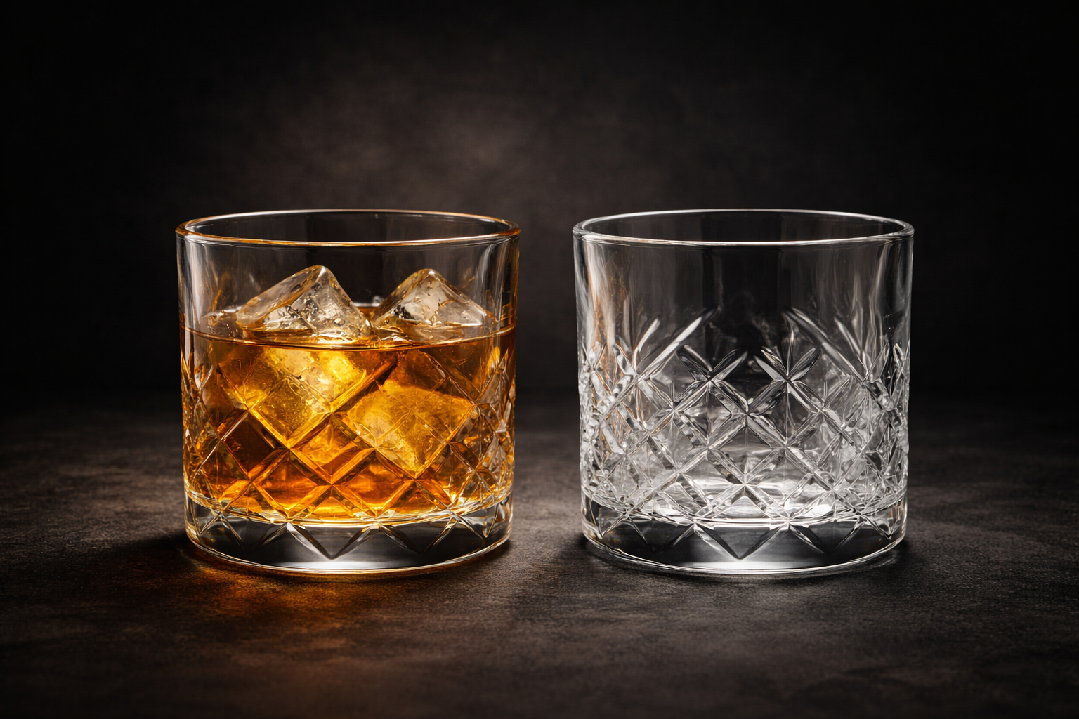 Şeffaf Kristal Bardaklar